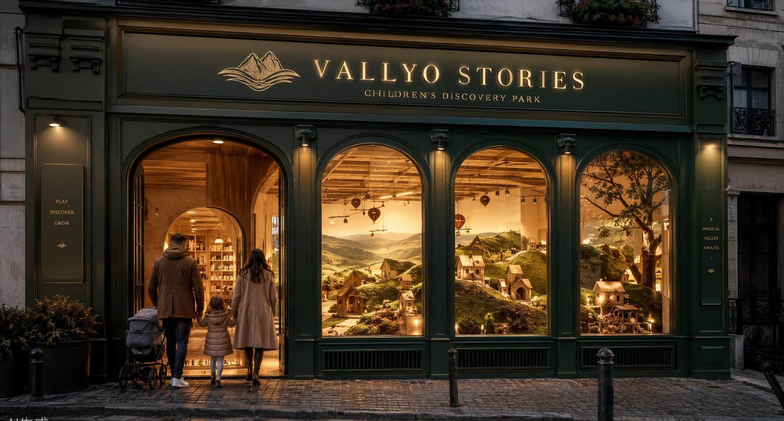 La façade Vallyo Stories à Roodebeek